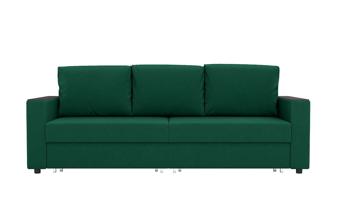 Гермес / Диван - кровать 3-х мест велюр велутто хвойный 33